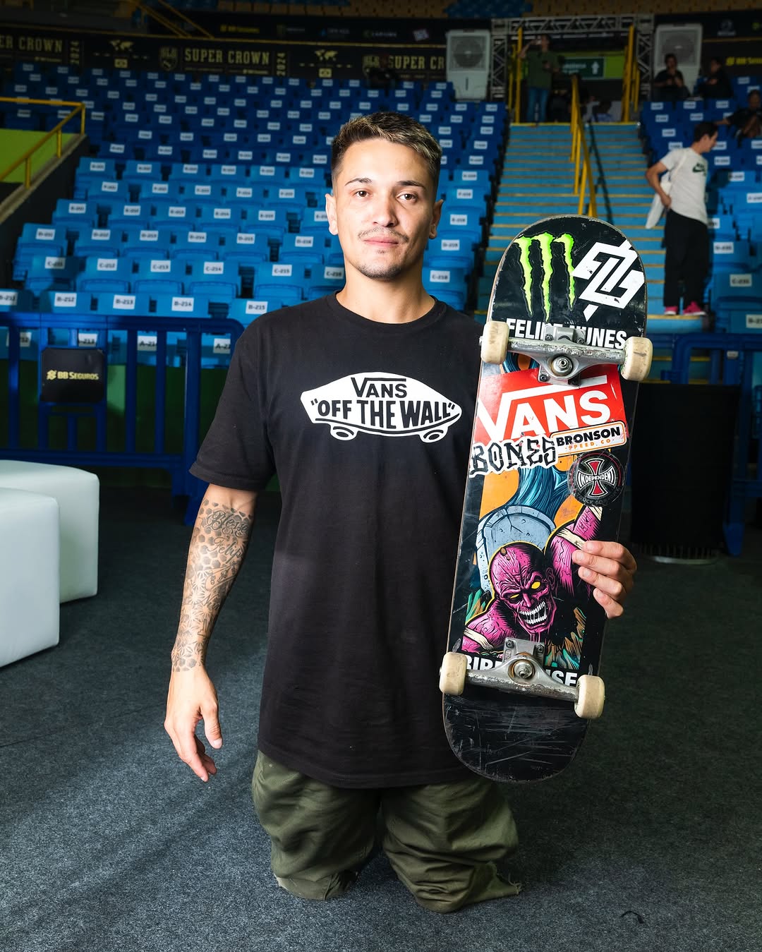 Imagen del artículo: Felipe Nunes y la prueba de que el skate es actitud