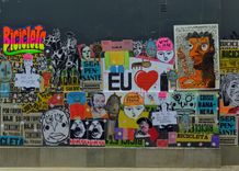 Paste Up, el arte callejero que se pega en cada rincón de la ciudad